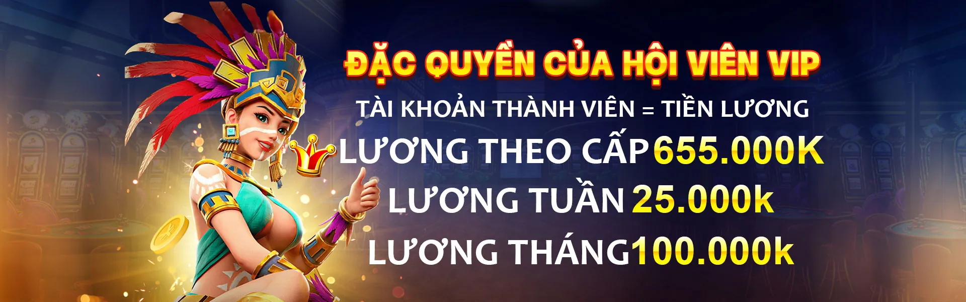Hình ảnh chính về các chương trình khuyến mãi VG999CLB