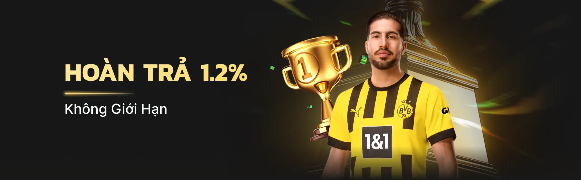 Ưu đãi hoàn trả tiền mặt cho người chơi slot